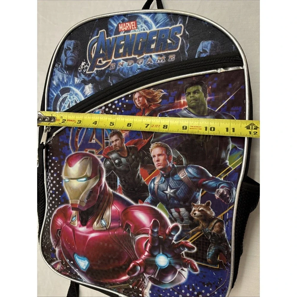 Marvel Avengers‎ Super Heros Youth Boys Backpack Blue/Black